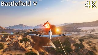 Battlefield V (4K) /Mustang P-51 on AL SUNDAN in CONQUEST gameplay/ (waiting for BATTLEFIELD 2042)