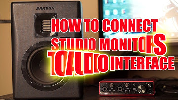 2 Ways to Connect Speakers to an Audio Interface