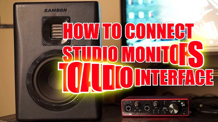 2 Ways to Connect Speakers to an Audio Interface