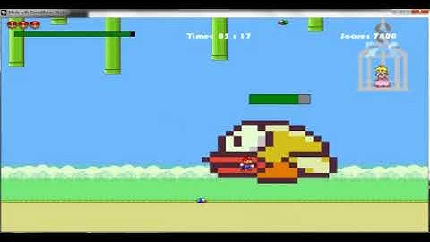 Mario vs Flappy Bird (Game Maker School Project)