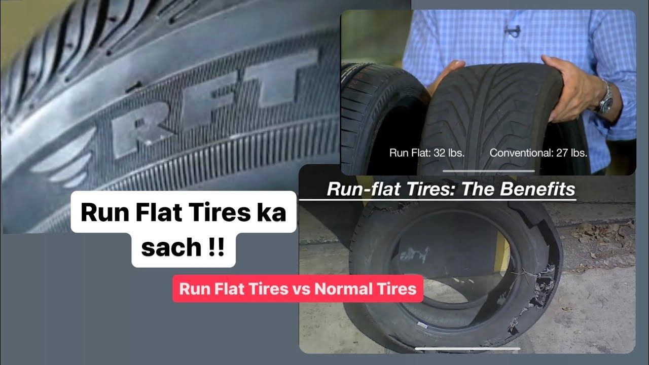 Run Flat Tires explained in Simple Language / Run flat tires vs Normal tires / Detailed video