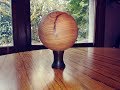 Turning a Wood Ball or Sphere Step by Step Method No Expensive Jig