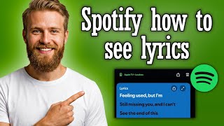 Spotify how to show & see lyrics - Full Guide