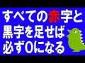 すべての赤字と黒字を足せば０になる（255）【経済の仕組み】政府の黒字はみんなの赤字　政府の赤字はみんなの黒字　カリンゴンがわかりやすく解説します