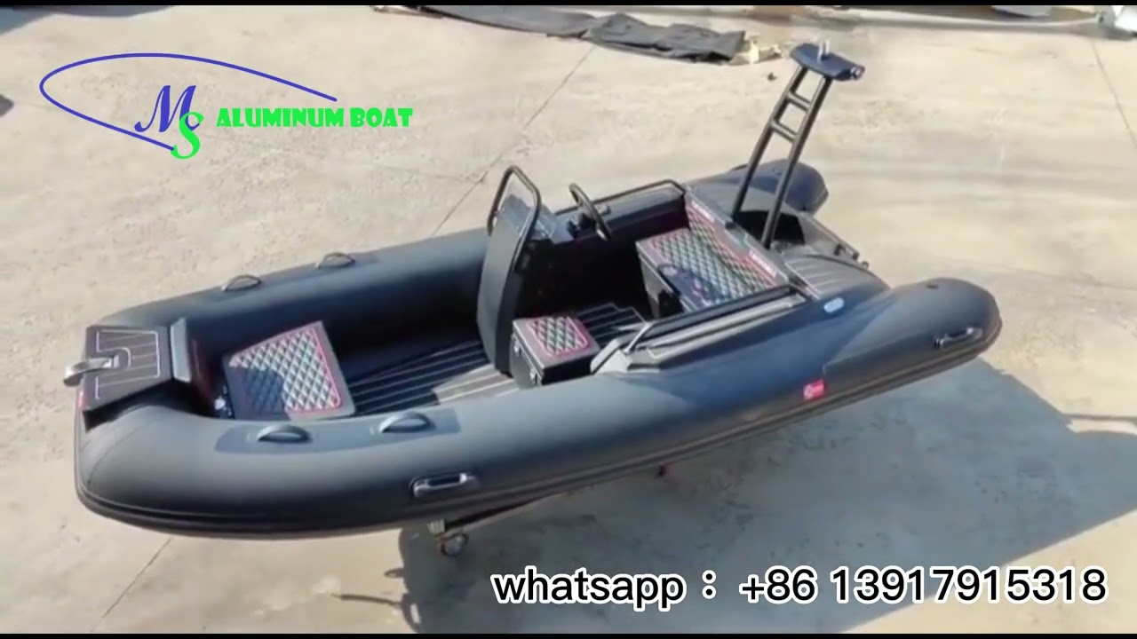 Exclusive design 3.9m aluminum alloy inflatable boat. | MS Shipbuilding