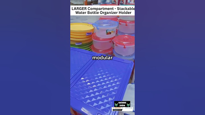 🔥 Say Goodbye to Bottle Clutter! Best Stackable Bottle Organizer for 40oz Tumblers! 🧃✨