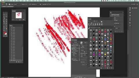 Dual Brushes In Photoshop | How To Tutorial | Add Texture And Variation | Graphicxtras