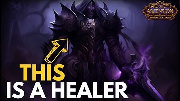 My Main Class in Conquest of Azeroth! Heretic Cultist Healer Build Review - Project Ascension