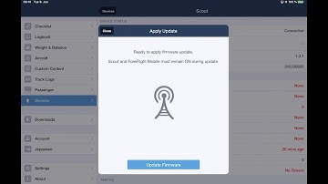 ForeFlight Quick Tip: Update Firmware for Scout, Sentry, & Sentry Mini (see description)