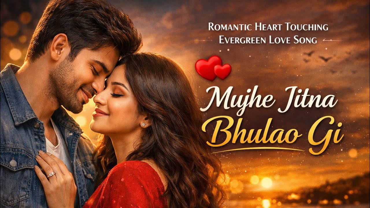 Mujhe jitna bhulao gi ||मुझे जितना भुलाओगी 💔 Romantic vibe Heart touching Emotional song 