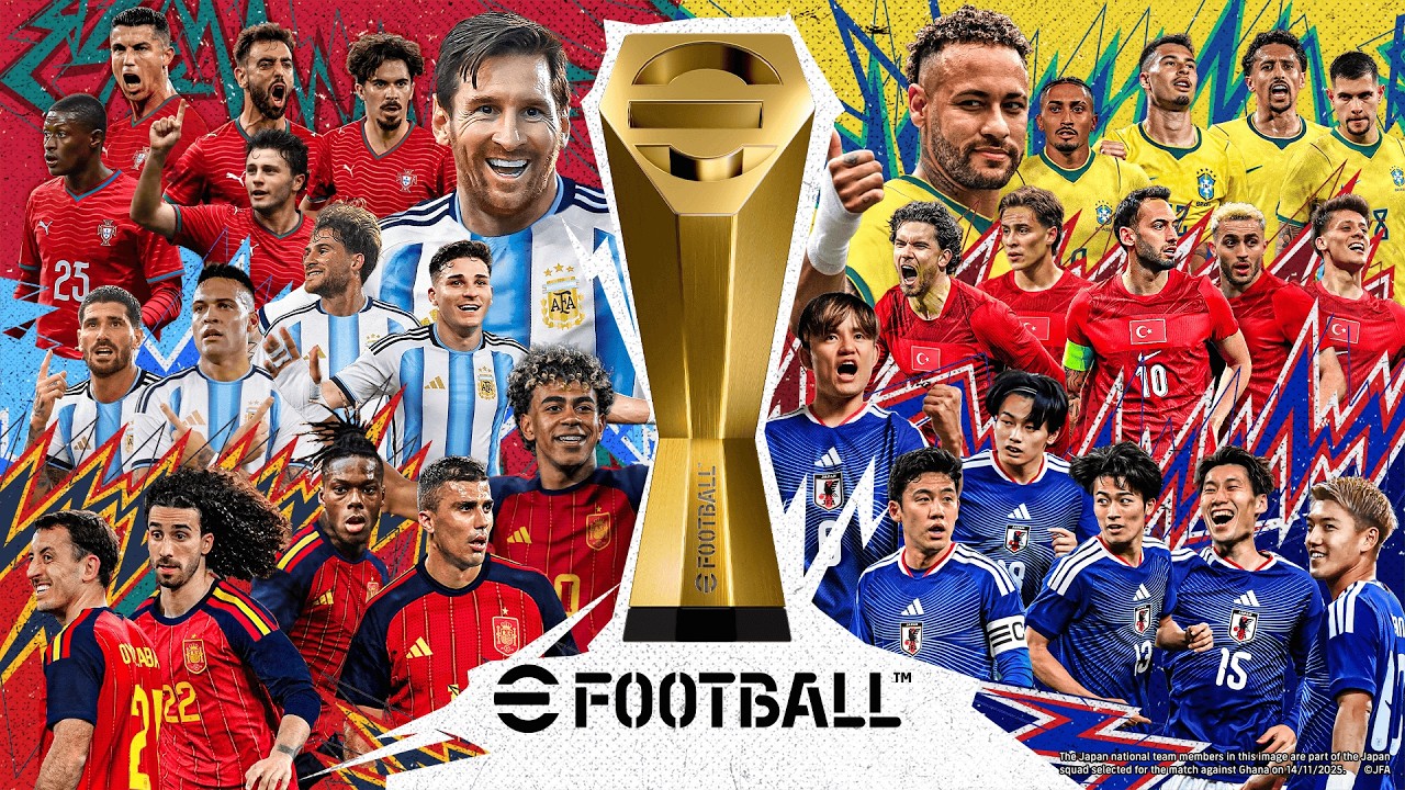 eFootball 2026 Server On! Campagna Mondiali con Monete in Regalo, Pack Portogallo Inghilterra e...