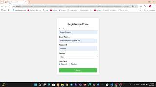 PHP Static Form