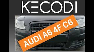 AUDI A6 4F C6 versteckte Funktionen freischalten + Fehlerspeicher auslesen mit KECODI