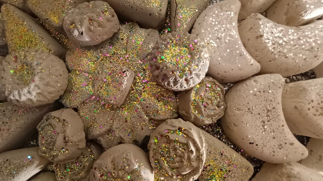 ASMR Crispy White & Grey Chalk Explosion