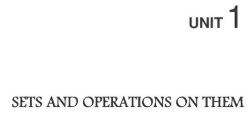 ignou:bmtc 131; unit1; sets ; #malayalamclass