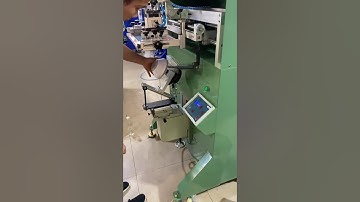 Screen printing machine installation and debugging method Pad printer video
