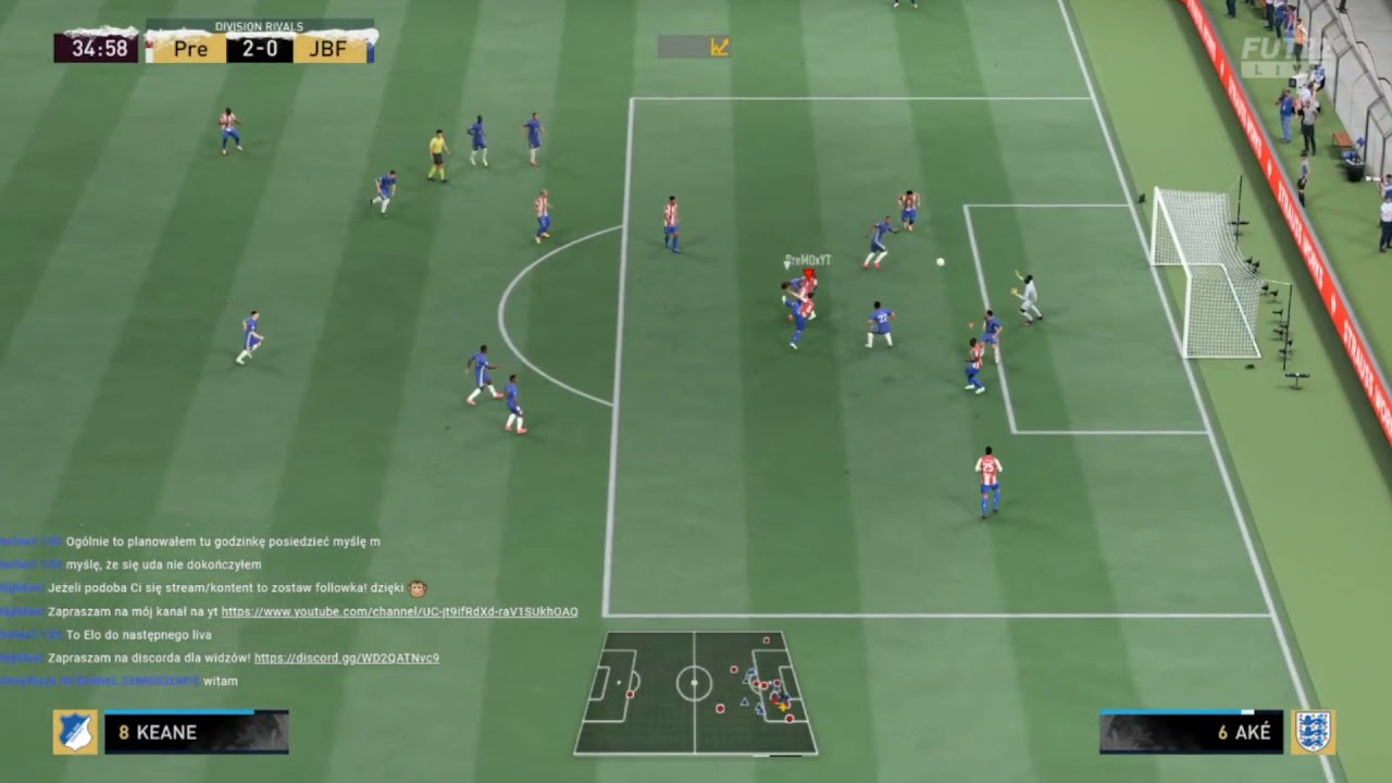 Typowy schemacik w fifie 22 a w roli głównej Robbie Kean 😎