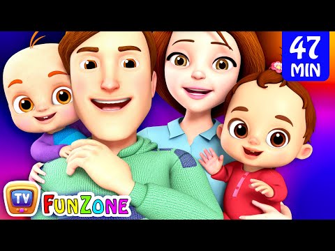 Baby, Mommy & Daddy Song + More ChuChu TV Funzone Nursery Rhymes & Songs for Kids