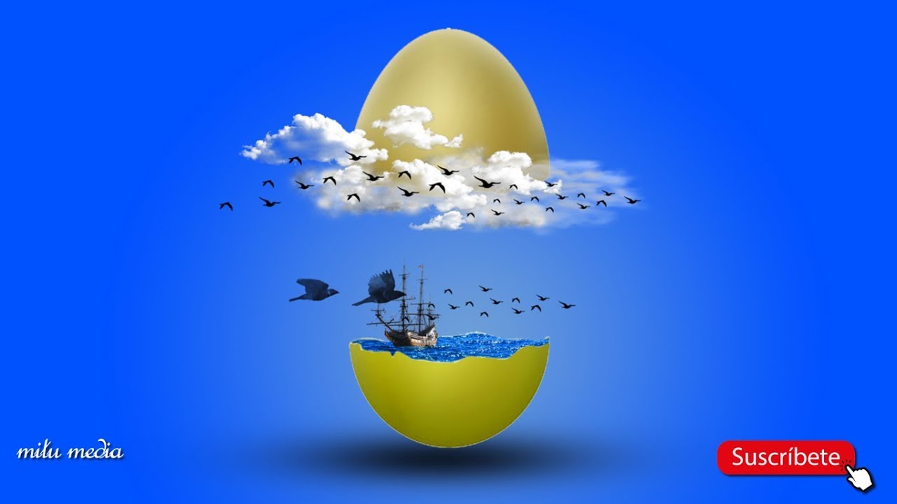 Cracking Egg effect Manipulation tutorial YouTube