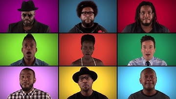 "Star Wars: The Force Awakens" Cast Sing "Star Wars" Medley (A Cappella)