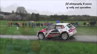 Xavier Bouche Skoda Fabia R5 Rallye De Wallonie 2016
