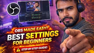 OBS Settings Full Guide (Beginner to Pro) 🎥 No Lag + Best Quality