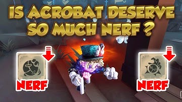#31 Acrobat After Nerf !! (7Th Acrobat) | Identity V | 第五人格 | Acrobat - Mike Morton