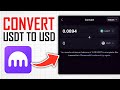 How To Convert USDT To USD On Kraken (Full Guide)