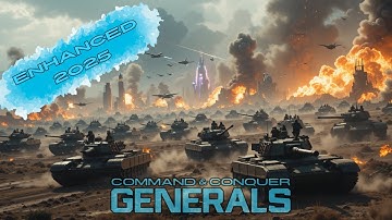 C&C Generals Zero Hour Enhanced Mod | Epic NATO Army Victory After Intense Battle