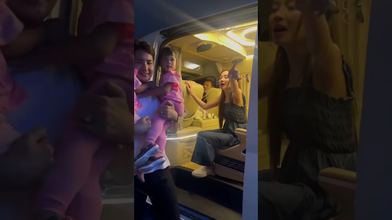 น้องเพชรน้องพลอยไม่ยอมเลยบอกอยากไปกับแม่ 