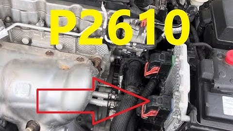 Causes and Fixes P2610 Code: ECM/PCM Engine Off Timer Performance