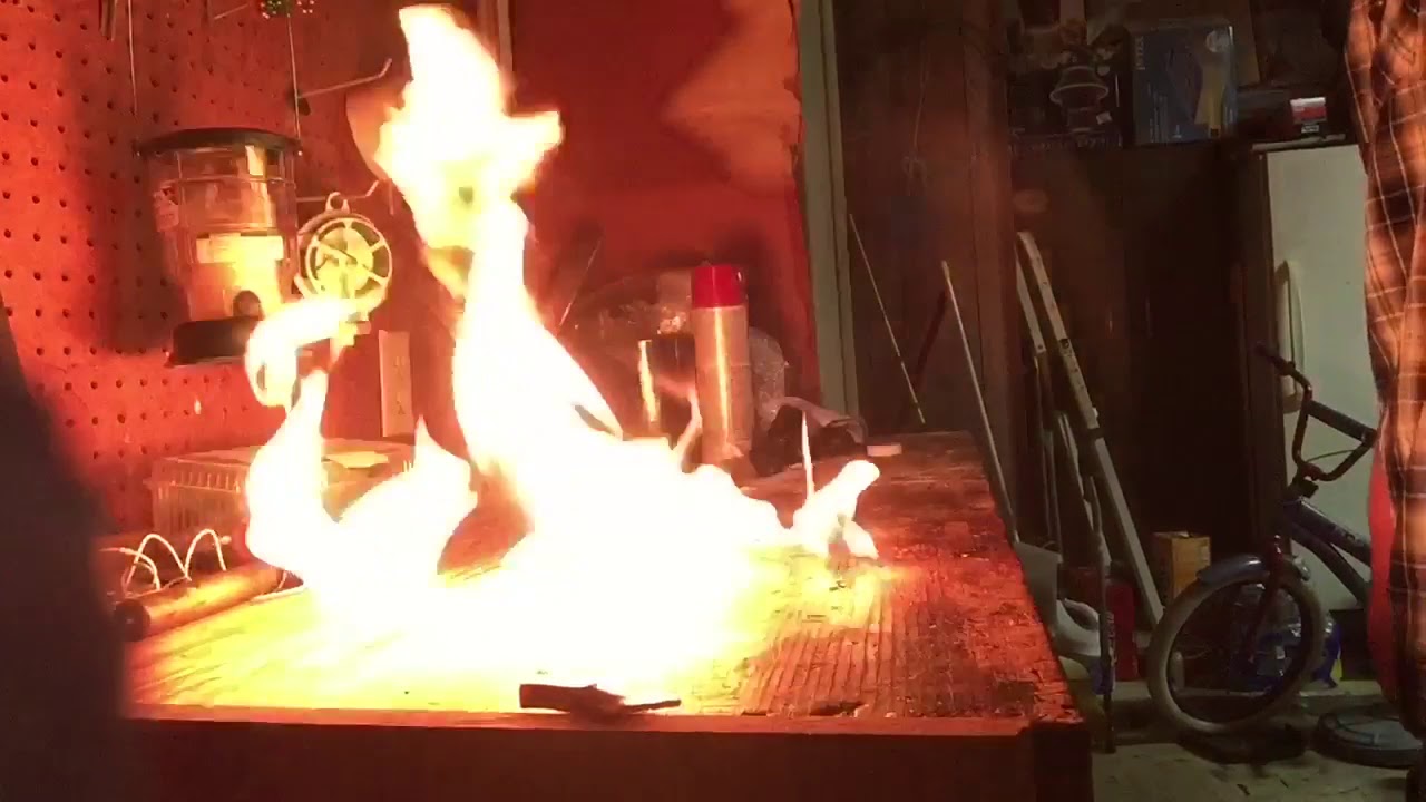 Lighting my Coleman iron - YouTube