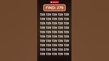 Find The ODD One Out "279" in this Challenging Puzzle!🏆#trending #viral #youtubeshorts #viralvideo