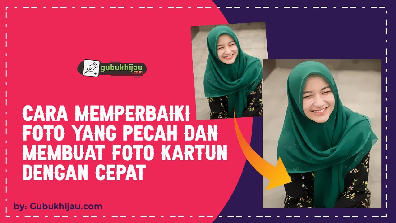 Cara Memperbaiki Gambar dan Membuat Foto jadi kartu dengan Cepat 