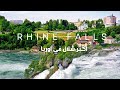 رحلة الى اكبر واجمل شلال في اوربا شلالات الراين سويسرا Rheinfall Switzerland 4K 