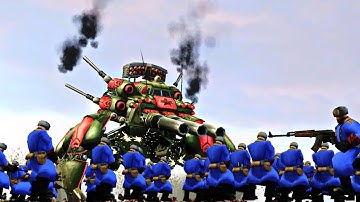 1000 Conscript VS 2 Steel Fortress - RA 3 Arena Ep.20