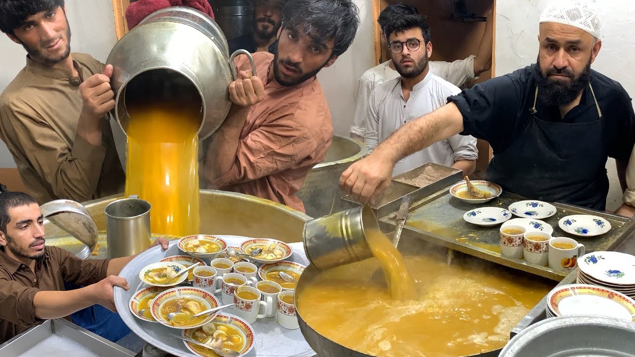 Asli Peshawari Soup Street Drink Peshawari Yakhni Soup Chicken