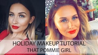 Holiday Makeup Tutorial | Talk Through & Tips | That Pommie Girl