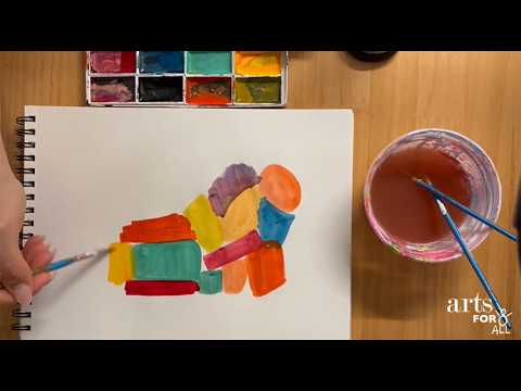 Lesson 1 of Art as Storytelling: deconstructing a painting - Led by Teaching Artist Ciara Ruddock, artists will follow along in deconstructing a painting and creating a painting using colors that symbolize how they feel that day. Artists will then cut up the painting and piece it back together. This lesson will end with an optional poetry exercise. 

"Art as Storytelling" is a series of guided visual art activities to encourage emotional expression and explore internal dialogue. Intended to teach the artist how to make art using a story, situation, or feeling that we may be unable to express with words.

Each piece will begin with a grounding body scan, followed by art making, and will end with a series of ways to continue the process - such as adding a writing component, sharing, or simply releasing your work into the world.

Ciara Ruddock is a contemporary visual artist living and working in Brooklyn, New York. Her primary interest lies in abstraction and gestural expression working in the mediums of painting and drawing. Ciara is passionate about inclusive art education and has worked with museums, schools and private institutions throughout the United States to develop accessible arts programming for children and adults alike.

Through our Artistic Residency Program, AFA’s professional artists teach music, theater, dance, visual art, poetry and film workshops to under-served children aged 4-19. AFA partners with public schools and community organizations lacking funding for arts programming.  We work with the needs of our partnering organizations to provide arts programs for the length of time, age groups and artistic disciplines they request.

AFA's Artistic Residency Program is made possible in part by the New York State Council on the Arts with the support of the Office of the Governor and the New York State Legislature. 

AFA's Artistic Residency Program is supported, in part, by public funds from the New York City Department of Cultural Affairs in partnership with the City Council.

AFA's Artistic Residency Program is supported in part by a grant from the Pierre and Tana Matisse Foundation.

About Arts For All: Arts For All’s mission is to offer accessible artistic opportunities to children in the New York City area who face socio-economic, physical, or emotional barriers to exploring the arts. Through Arts For All, professional artists work with youth organizations to build Arts For All’s Core Values: Self-Confidence, Self-Expression, Teamwork, Resilience, and Creativity.

#artsforallnyc #nonprofit #workshopwednesdays #teachingartist #art #education #arteducation #socialemtionallearing #SEL #corevalues #selfconfidence #selfexpression #teamwork #resilience #creativity