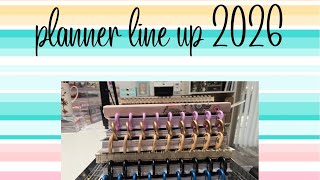 2026 Planner Lineup ll What will I use ll Frankenplanner