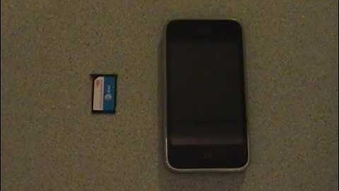 IPhone 3g on AT&T Prepaid GoPhone Instructions