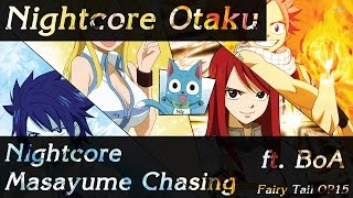 [Anime] Nightcore - Masayume Chasing - BoA (Fairy tail OP15) [Lyrics]