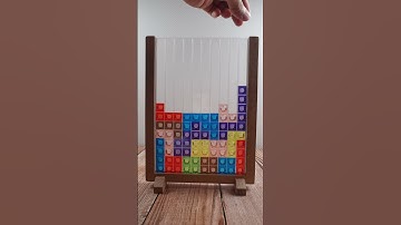 THE FUN OF PLAYING TETRIS BLOCK (ASMR)