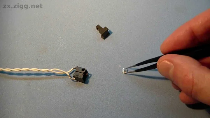 Repairing a ZX Spectrum+ Reset Switch.