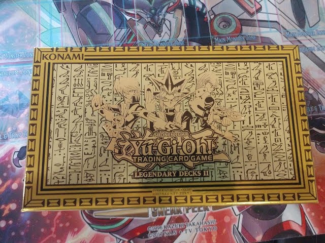 yugioh legendary decks opening Yu-Gi-Oh! King of Games: Yugi's Legendary Decks Collector's Set (2019)
