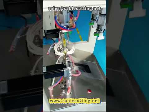 Automatic Wire Tying and Winding Machine for Power Cord and Connector Processing