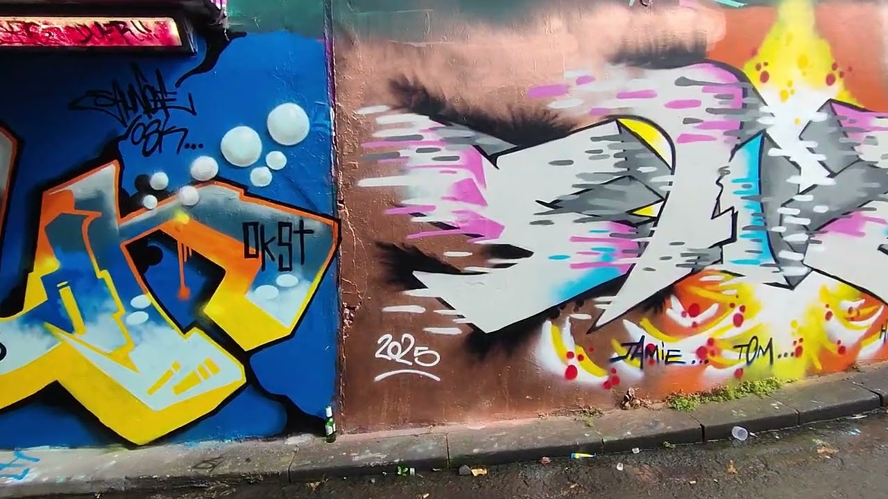 Graffiti, Old So Kool book Launch, Wolverhampton, Sunday 20/07/2025