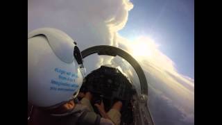 Siai S-211 Jet, some cloud dodging during Functional Check Flight.