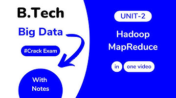 Unit 2: Hadoop and MapReduce Big Data AKTU With Notes | BTech 3rd Year KCS 061