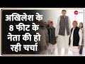   dharmendra pratap singh  up elections      tallest man  akhilesh yadav